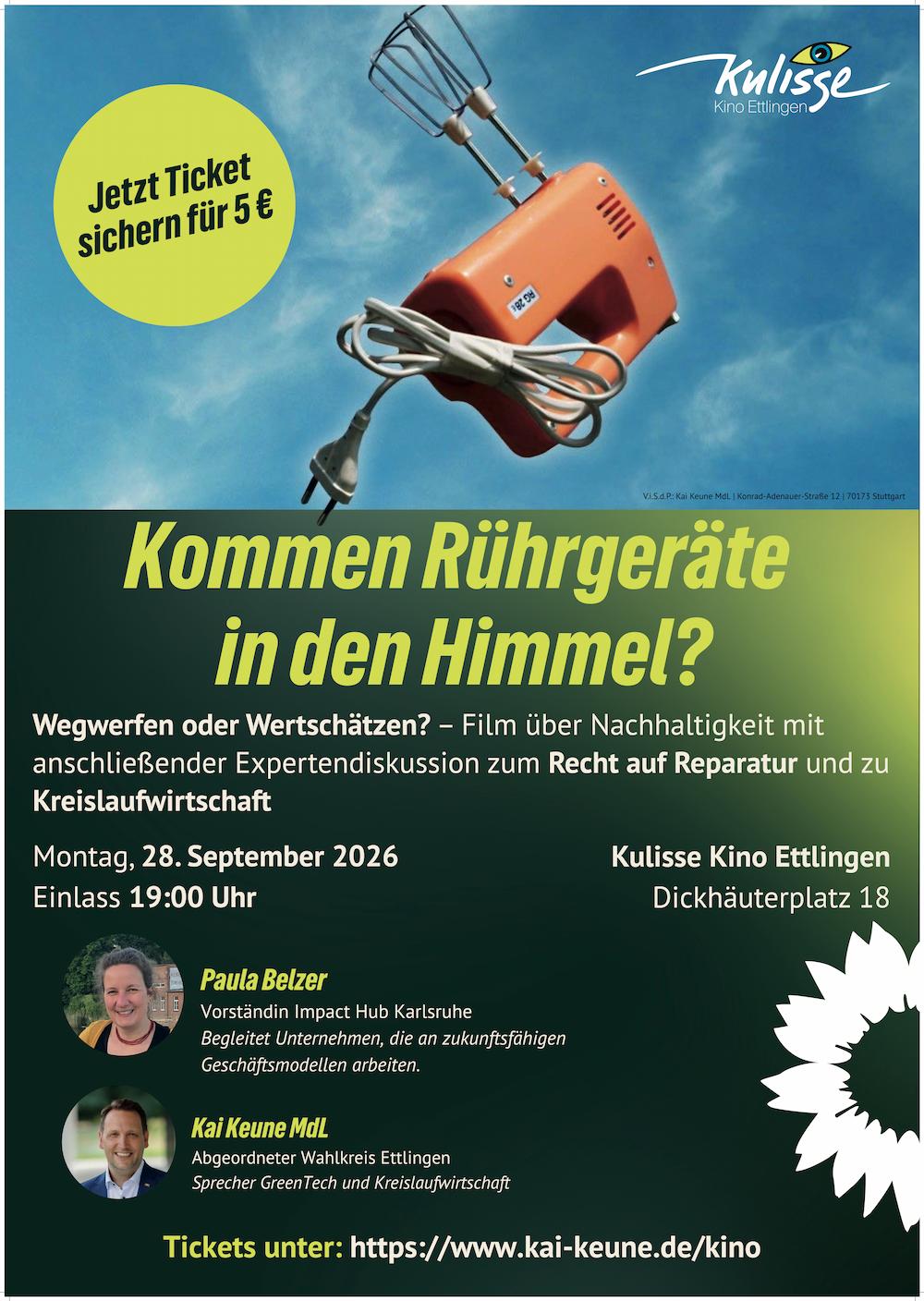 Kommen Rührgeräte in den Himmel?