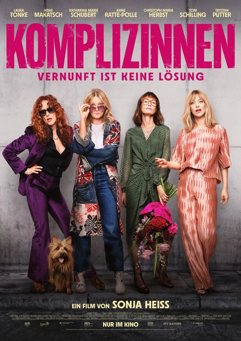 Plakat: Komplizinnen – Vernunft ist keine Lösung
